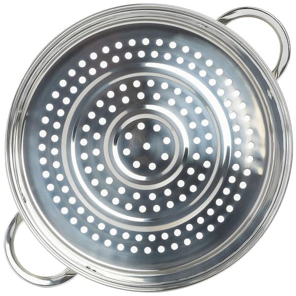 Oster 130010.03 5 Quart Sangerfield Stainless Steel Pasta Pot with Strainer  Lid & Steamer Bas, 1 - Foods Co.