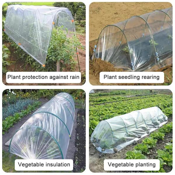  Farm Plastic Supply - Clear Greenhouse Plastic Sheeting - Ultra  Durable - 8 mil - (26' x 20') - 4 Year UV Resistant Polyethylene Greenhouse  Film for Gardening, Farming, Agriculture : Patio, Lawn & Garden