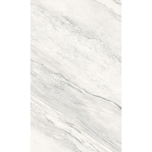 Ivory Cream Simple Marble Printed Non-Woven Paper Non-Pasted Textured Wallpaper 60.75 sq. ft.
