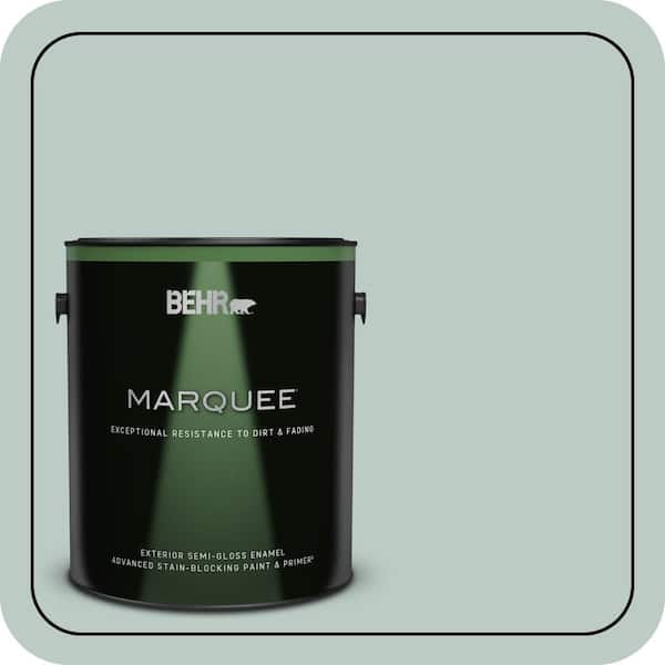 BEHR MARQUEE 1 gal. Home Decorators Collection #HDC-CL-23 Soothing Spring Semi-Gloss Enamel Exterior Paint & Primer