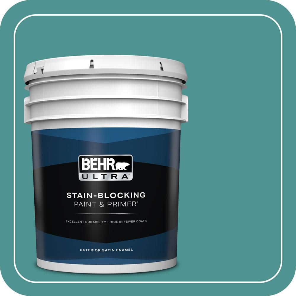 5 gal. #500D-6 Mirage Lake Satin Enamel Exterior Paint & Primer price history on PriceWatchPro