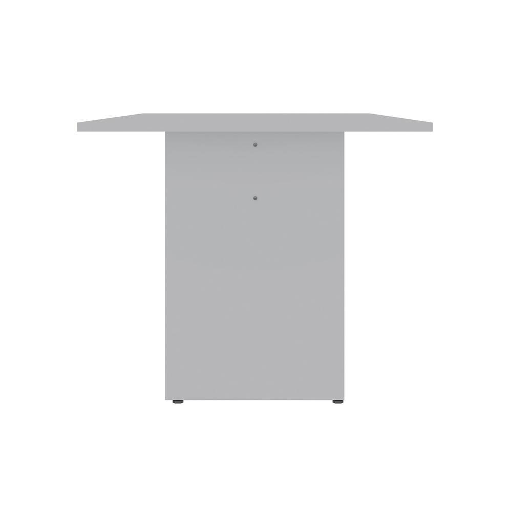 67.91" White MDF Modern Rectangular Dining Table