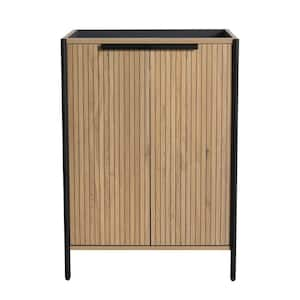 Midsummer 23.25 in. W x 19.5 in. D Freestanding Bath Vanity Cabinet without Top in Light Coffee Unassembled