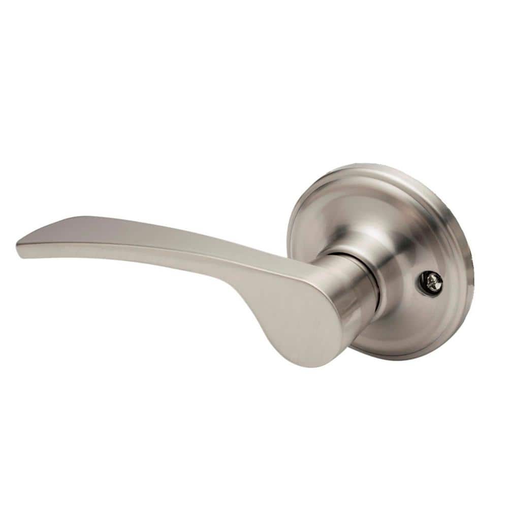 Copper Creek KL2290LHPS Scandinavian Dummy Lever - Left Hand Polished Stainless Door Handle