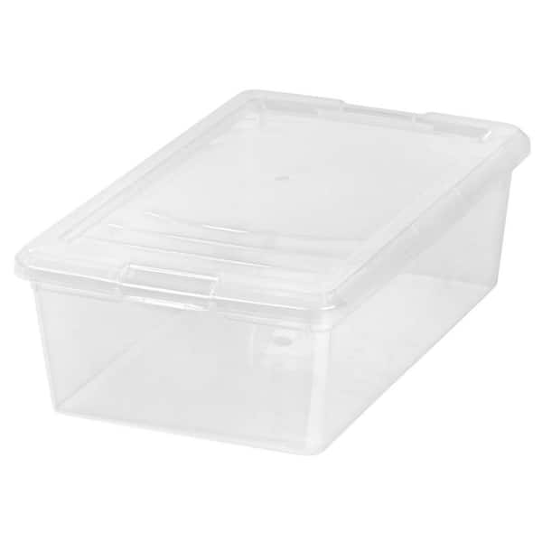 IRIS 6 qt. Clear Box 10pk Set