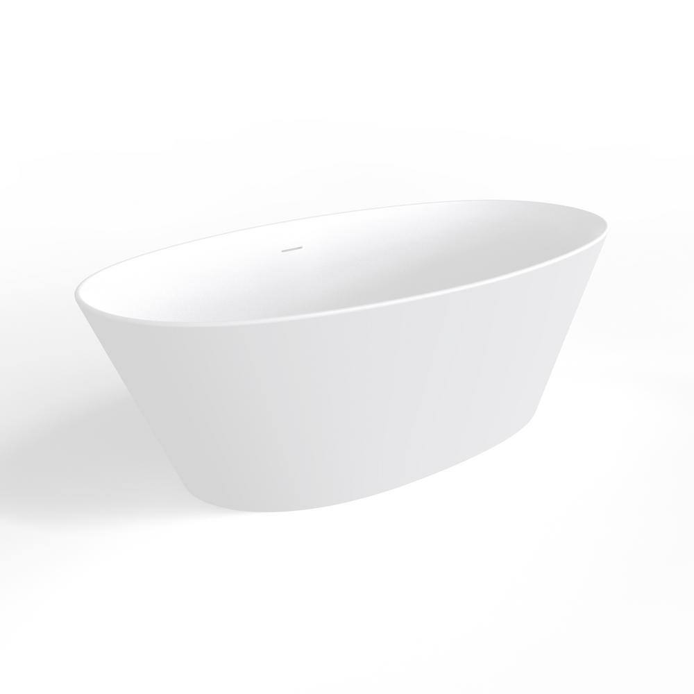 66.9 in. x 33.5 in. Soaking Bathtub with Center Drain in Glossy White price history on PriceWatchPro