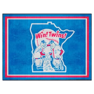 Minnesota Twins 8ft. x 10 ft. Plush Area Rug