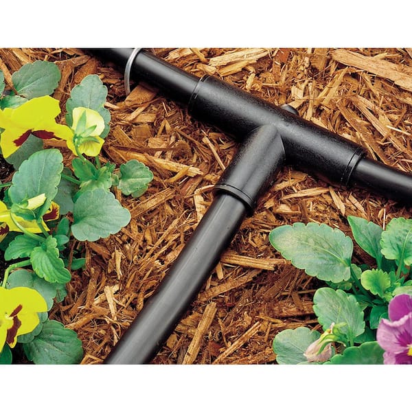 1/2 in. Compression Tee for Drip Tubing (fits 0.71 in. O.D.)
