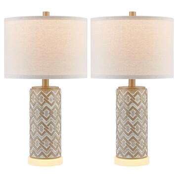 Meyer&Cross Uma 27.75 in. Blackened Bronze and Concrete Table Lamp TL1127