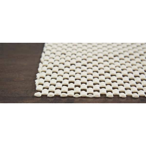 Grid Rug Pad for Hard Floor, Non-Slip Area Rug Pad, 2x3/3x5/5x7/2x10 Ft  Extra Thick Carpet Gripper Protective Cushioning Pad for Hardwood Floors