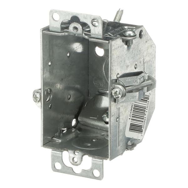 Steel City 3 in. 10.5 cu. in. Steel Electrical Switch Box