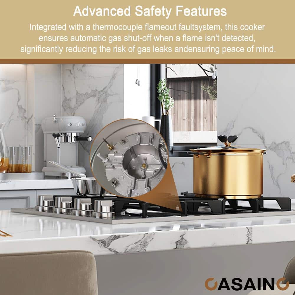 Ge 30" Gas Cooktop with 4 Burners