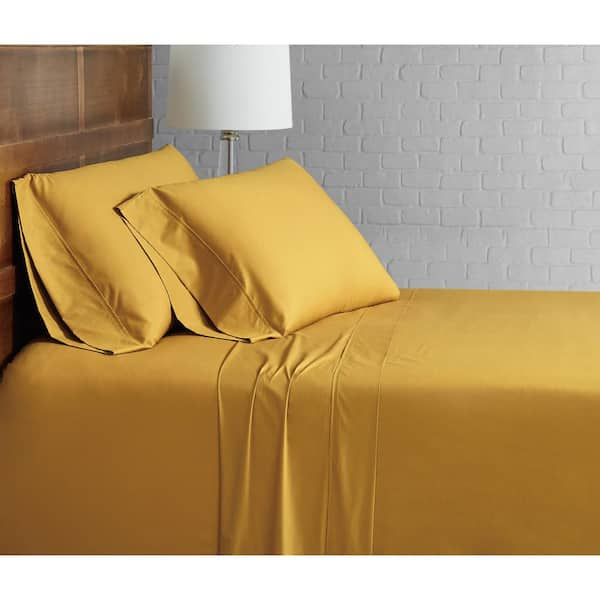 Performex Sheet Set - Mustard / King - Dormify in 2023