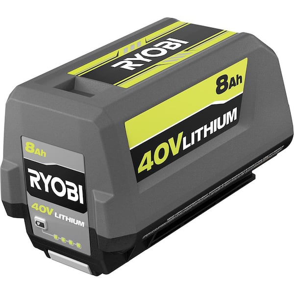 RYOBI 40-Volt Lithium-Ion 8.0 Ah High Capacity Battery