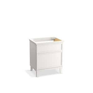 Artifacts 30 in. W x 21.89 in. D x 34.49 in. H Bath Vanity Cabinet without Top in Linen White