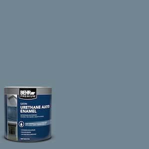 1 qt. Home Decorators Collection #HDC-AC-24 Lyric Blue Satin Enamel Urethane Alkyd Interior/Exterior Paint