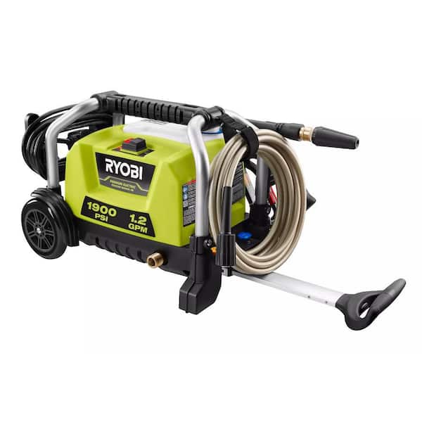 RYOBI - 1900 PSI 1.2 GPM Cold Water Wheeled Corded Electric Pressure Washer