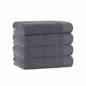 Enchante Home Ela 4 pcs White Turkish Cotton Hand Towels