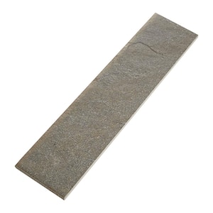 Ayers Rock Rustic Remnant 3 in. x 13 in. Glazed Porcelain Bullnose Floor and Wall Tile (0.32 sq. ft. / piece)