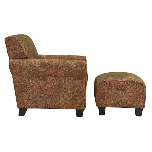 paisley chair and a half