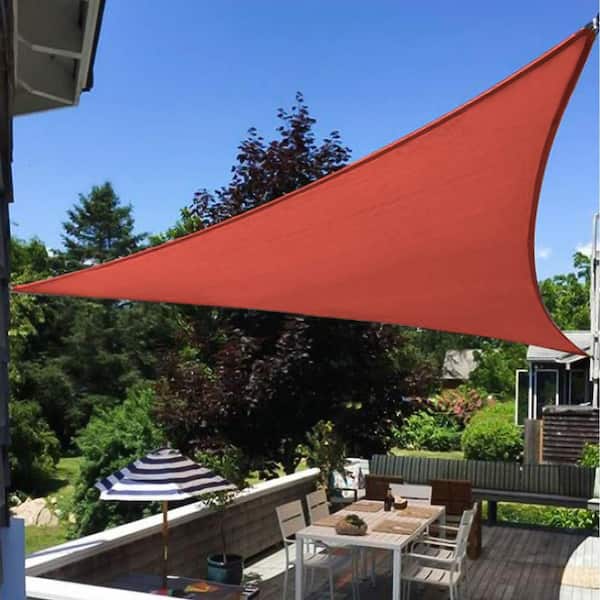 185 GSM Right Triangle UV Block Sun Shade Sail for Yard and Swimming Pool etc.