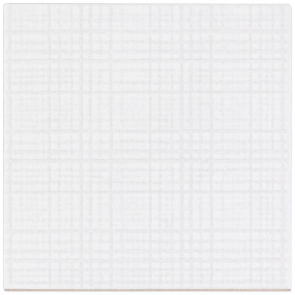 Eldorado White 6x6 Matte Porcelain Wall and Floor Tile