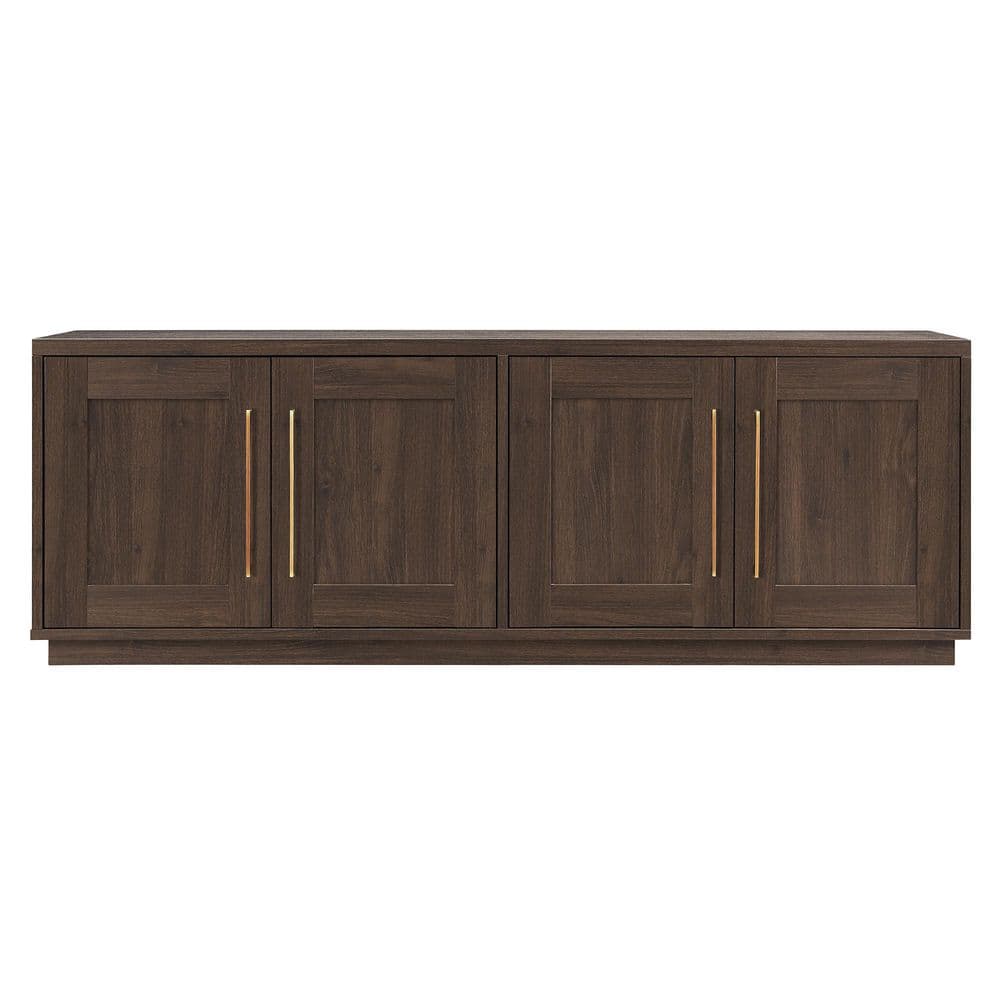 Tillman 68 in. Alder Brown Rectangular TV Stand Fits TV's up to 75 in.