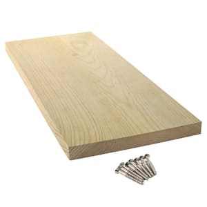 7.25 in. Pressure-Treated Wood Mailbox Mounting Board