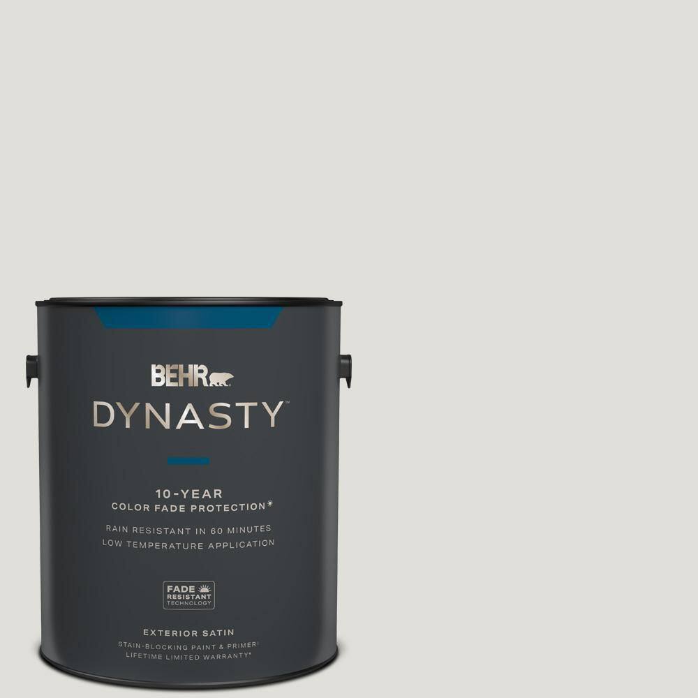 BEHR DYNASTY 1 gal. MQ323 Statuesque Satin Enamel Exterior Stain