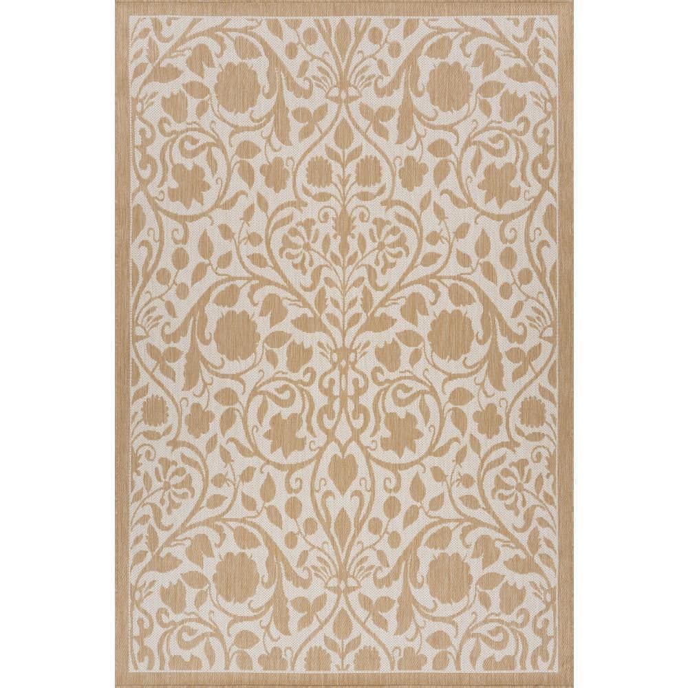 Sanira Traditional Natural 8 ft. x 10 ft. Outdoor Area Rug price history on PriceWatchPro