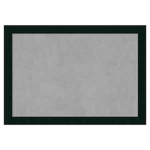 Tribeca Black 40 in. x 28 in Magnetic Board, Memo Board