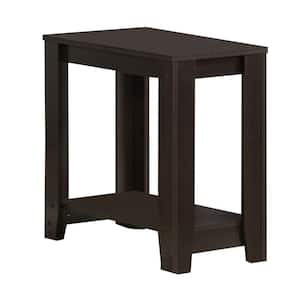 Jasmine 22 in. Cappuccino Particle Boards Accent Table