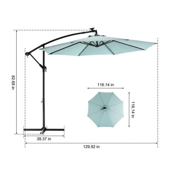 cheap white patio umbrella Safavieh Venice Single Scallop Outdoor Umbrella