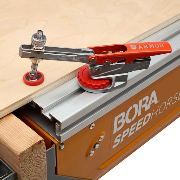 木製 脚立 MADE IN USA BORA 30 in. to 36 in. H Adjustable Steel Speedhorse XT