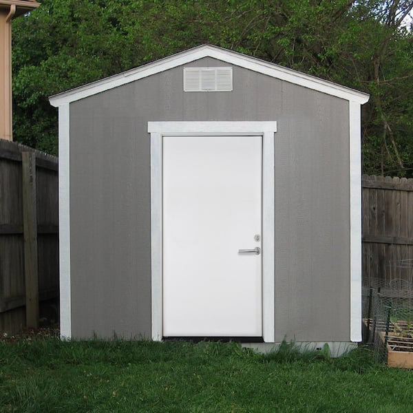 42 in. x 80 in. No Panel Left-Hand/Inswing White Primed Fiberglass Prehung Front Door with 4-9/16 in. Jamb Size
