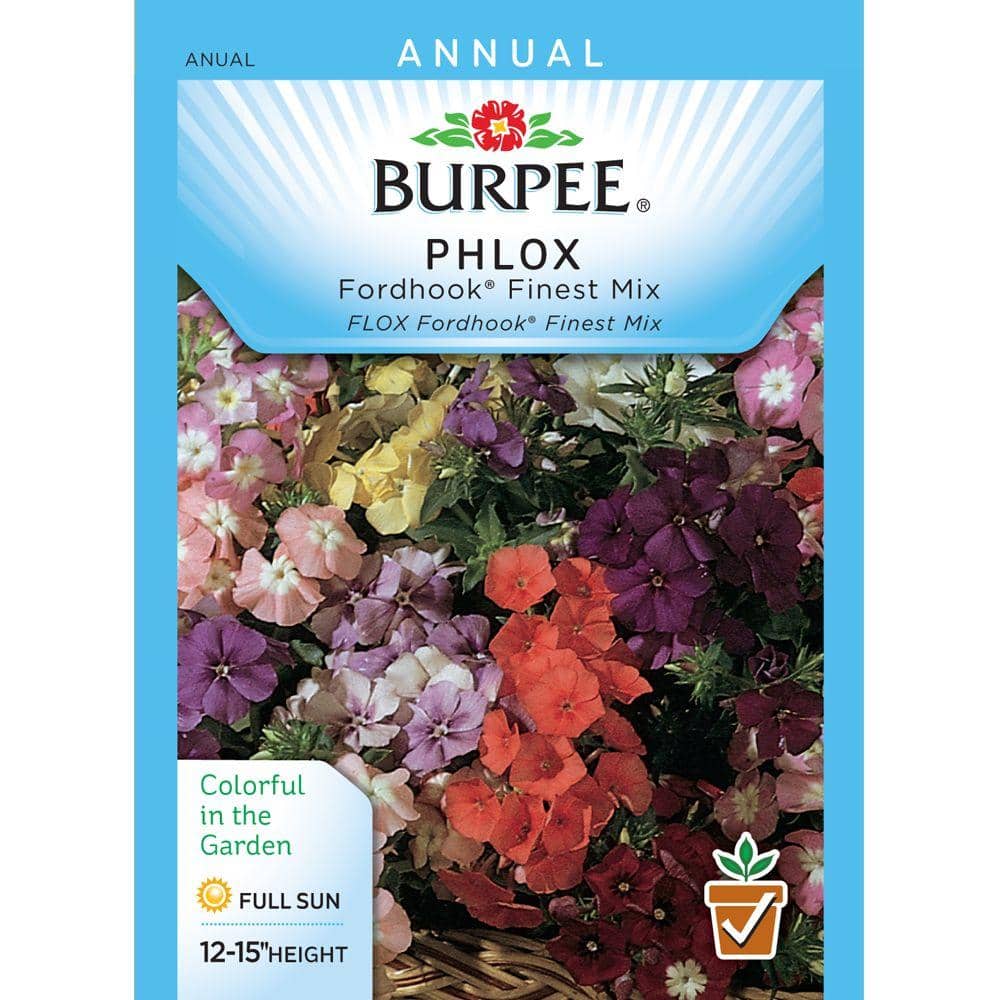 Burpee Phlox Fordhook Finest Mix Seed 41943 - The Home Depot
