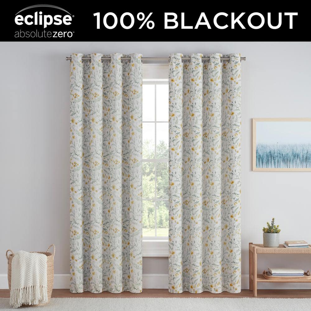 Aloe Green Blackout Grommet Window Panel, 84" x 50"