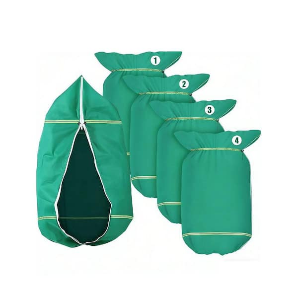 16 ft. x 20 ft. Green Clear Tarpaulin Waterproof Gardening Mesh