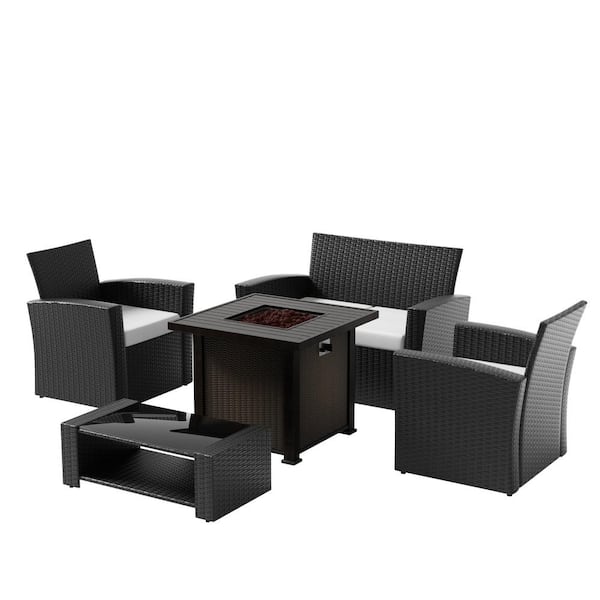 b and m cube table and chairs