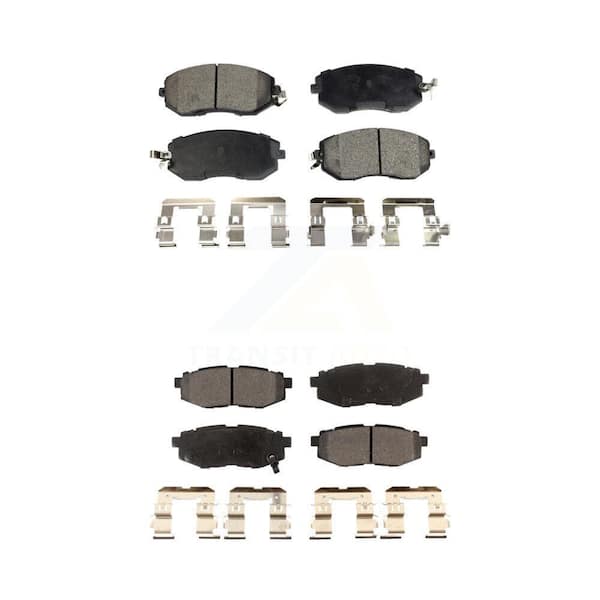 TEC Front Rear Ceramic Brake Pads Kit For Scion FR-S Subaru BRZ Toyota 86 KTC-100238