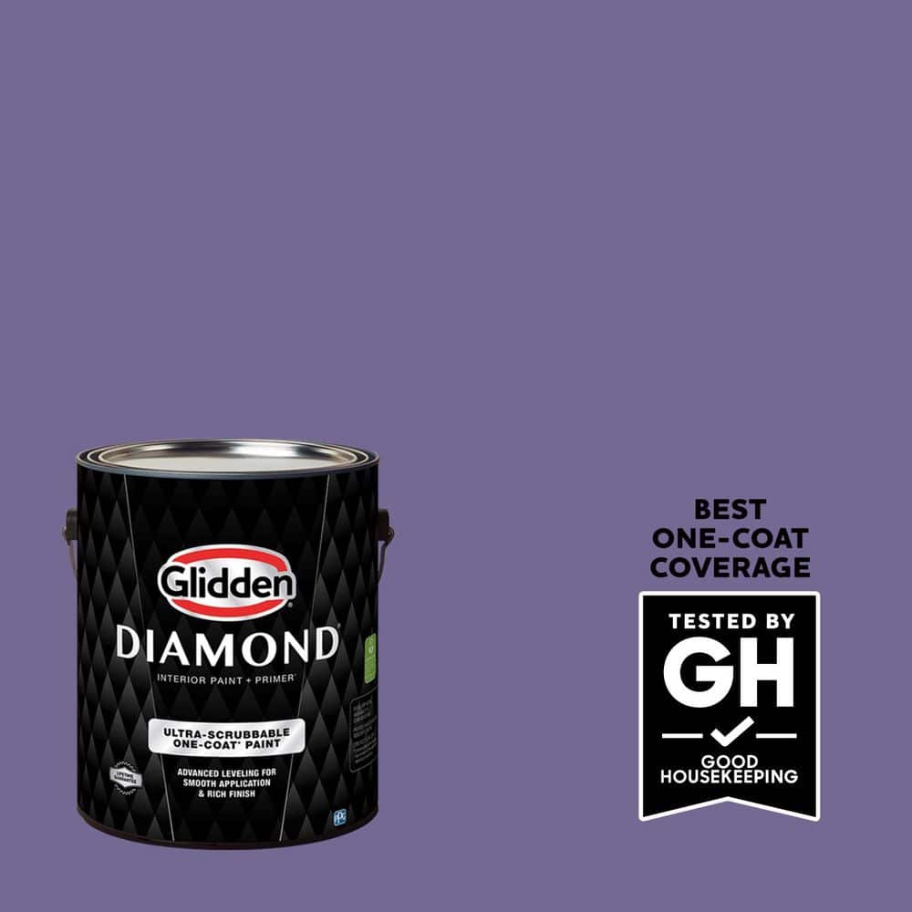 1 gal. PPG1175-6 Purple Grapes Satin Interior Paint with Primer price history on PriceWatchPro