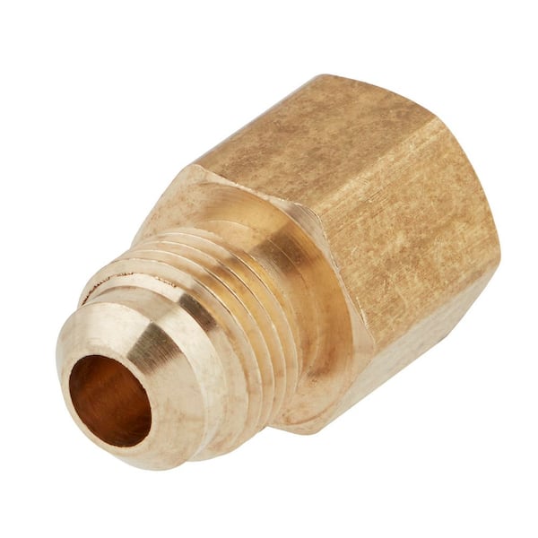 3/8 in. Flare x 3/8 in. FIP Brass Adapter Fitting
