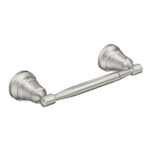 Gatco Level Toilet Paper Holder in Brushed Nickel 5343 - The Home Depot