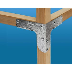 RTC 18-Gauge ZMAX Galvanized Rigid Tie Corner for 2 x Nominal Lumber