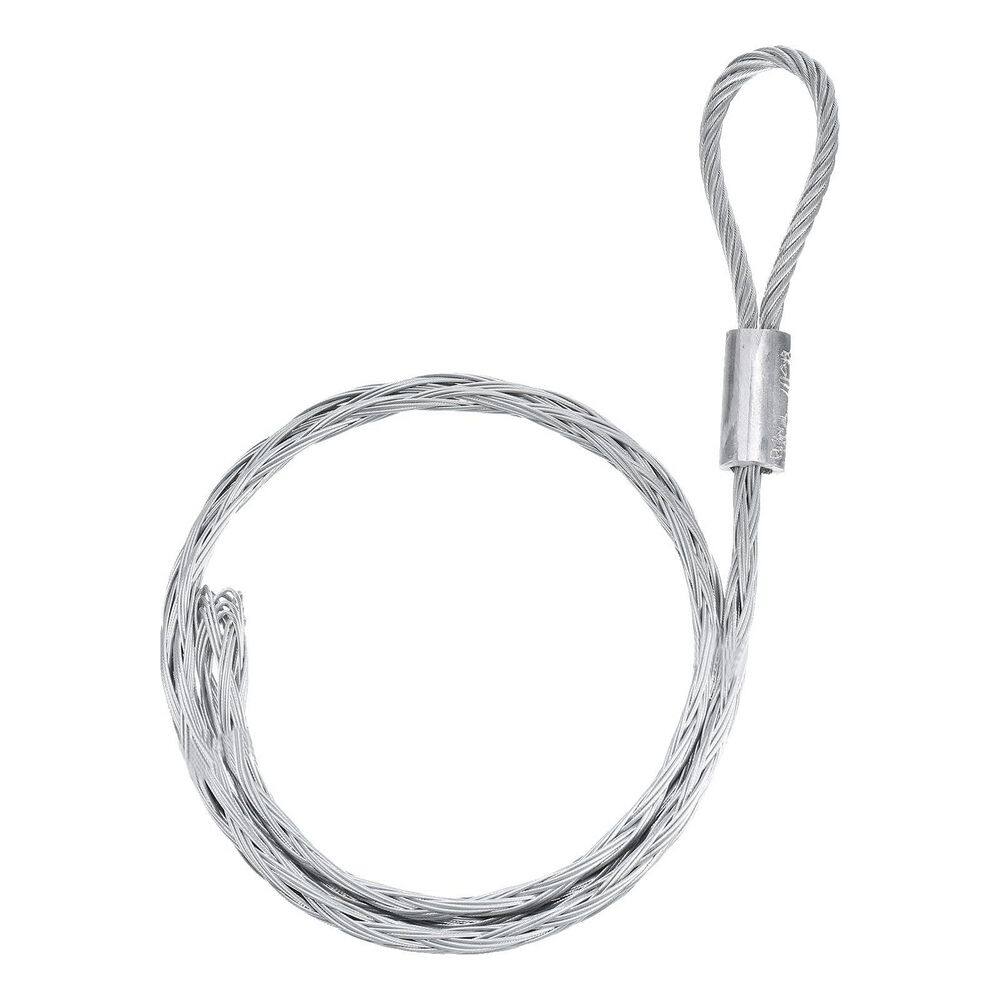Cable Pulling Grip 130cm Wire Mesh Puller Socks Single Head Anti-Slip Steel Net Cover Silver for 30-50mm Cable price history on PriceWatchPro