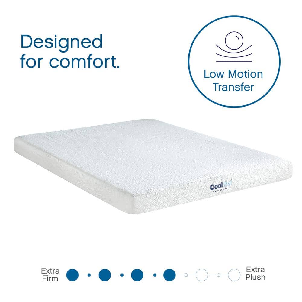 Twin XL-Size 6 in. Gel Memory Foam Mattress - Thumbnail 4