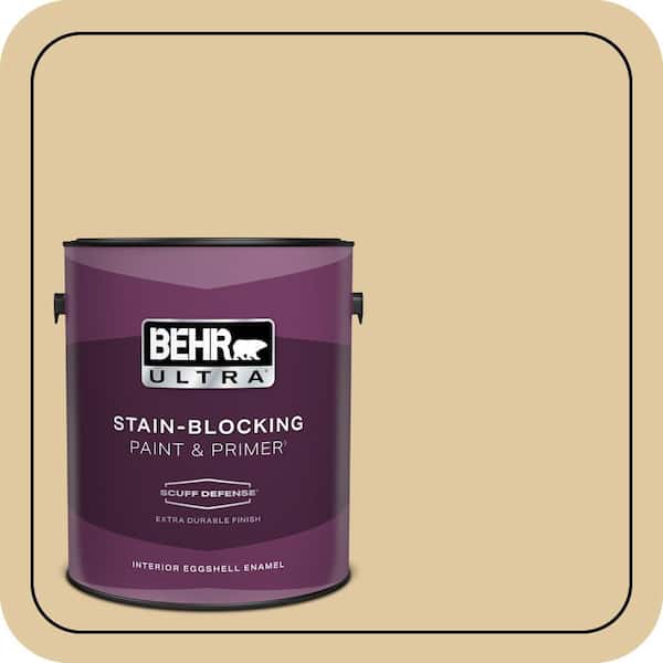 BEHR ULTRA 1 gal. #PPU7-19 Crepe Extra Durable Eggshell Enamel Interior Paint & Primer