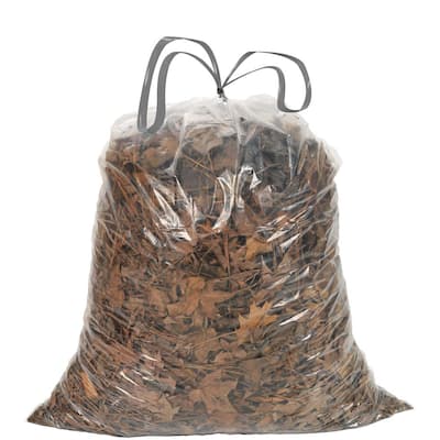 Pekky 18 Gallon Trash Bags, 70 Counts, Clear Yard Waste Bags, Large Garbage  Bag