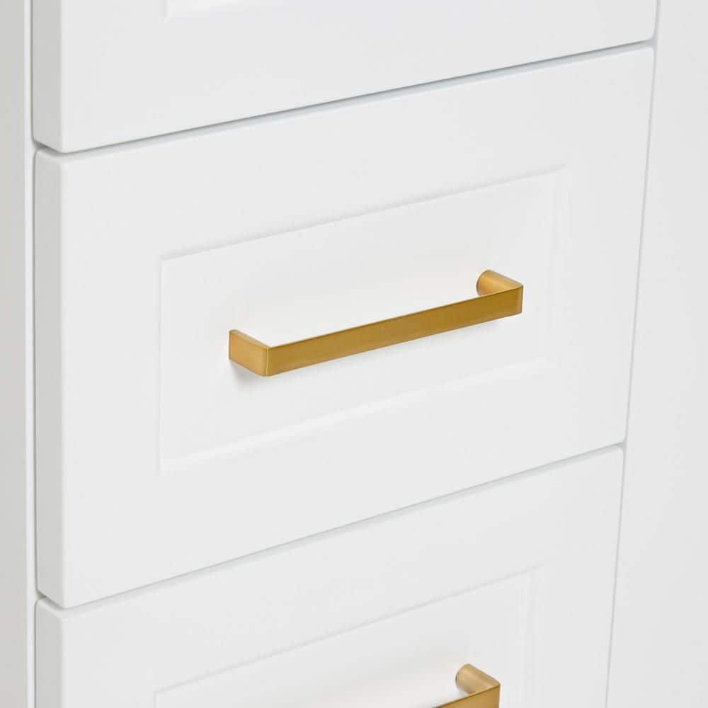 Taylor 48'' White Hardwood Single Bathroom Vanity