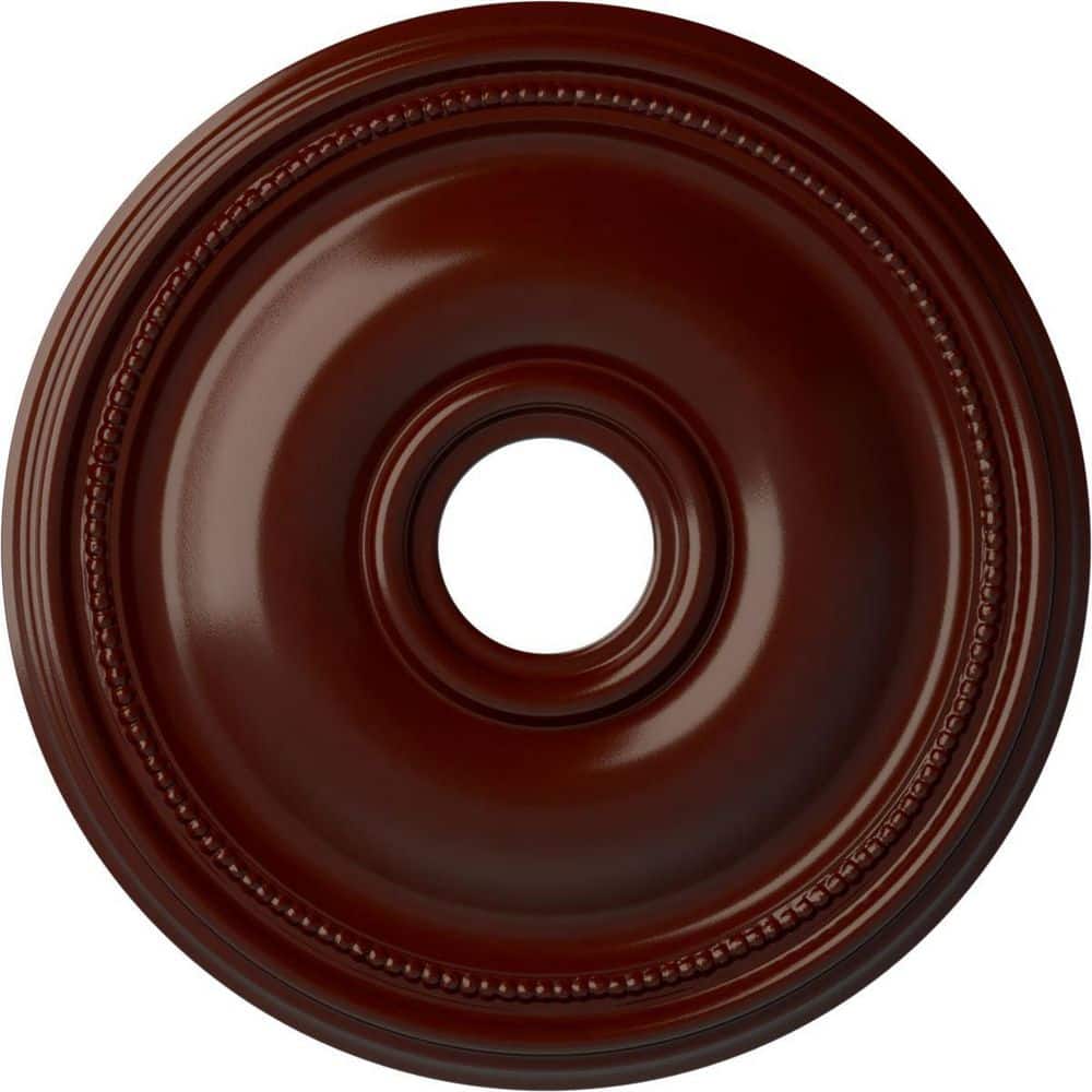 "1-1/8"" x 18-1/8"" x 18-1/8"" Polyurethane Bradford Ceiling Medallion, Brushed Mahogany" price history on PriceWatchPro